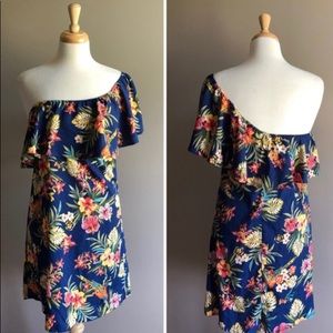 Off the shoulder floral dress